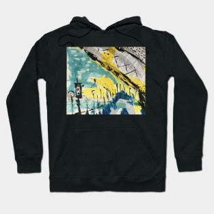 Harbour Bridge, painting by Geoff Hargraves Hoodie